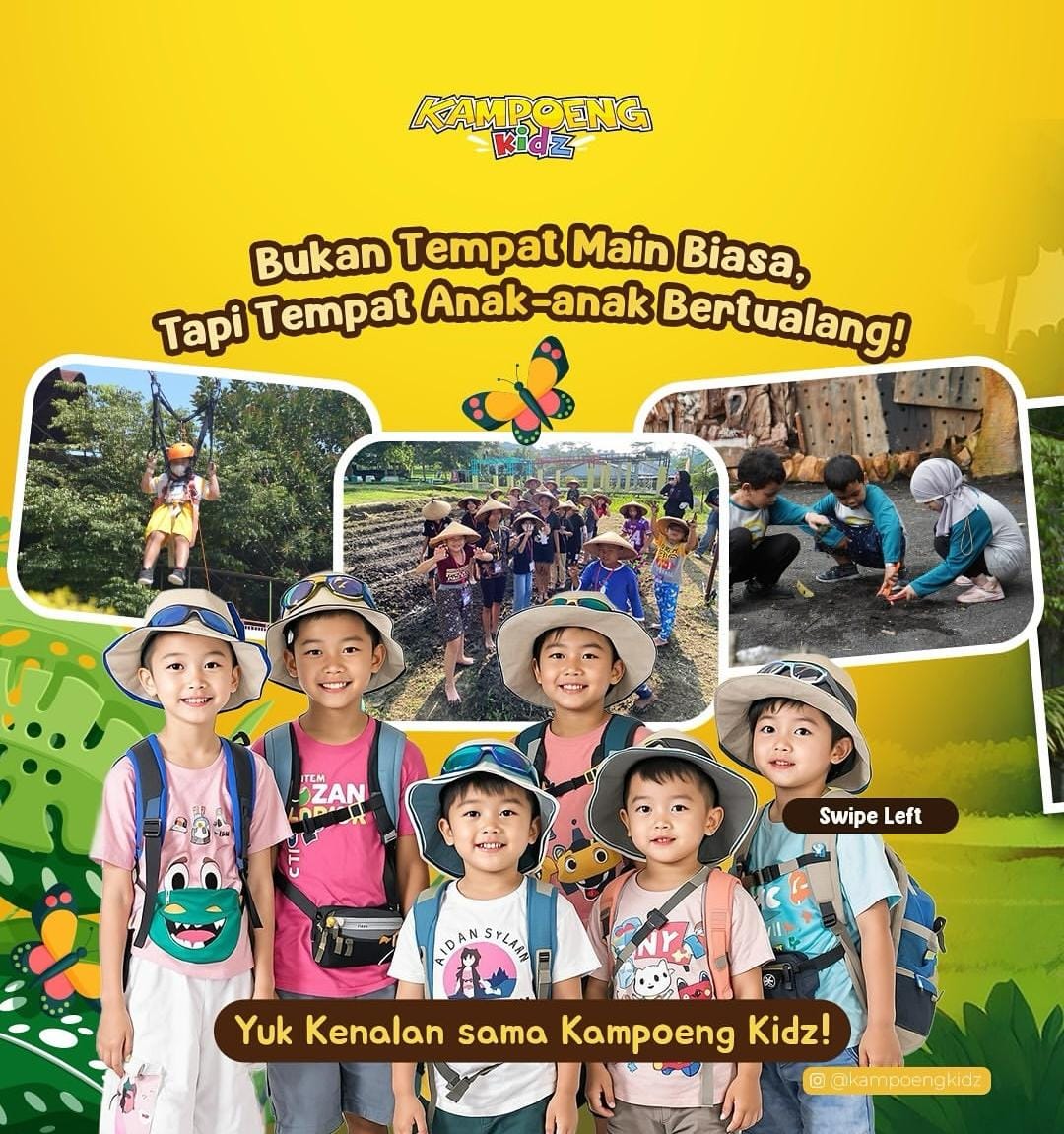 Cari Wisata Edukasi Anak yang Bikin Betah? Coba ke Kampoeng Kidz!